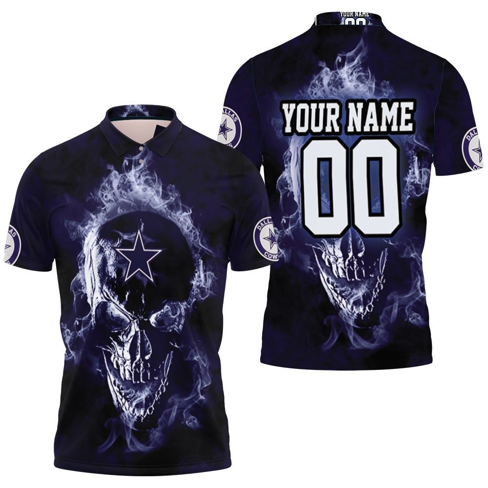 Dallas Cowboys Skull Nfl Fan 3d Personalized Polo Shirt All Over Print Shirt 3d T-shirt Dallas Cowboys Skull Nfl Fan 3d Personalized Polo Shirt All Over Print Shirt 3d T-shirt