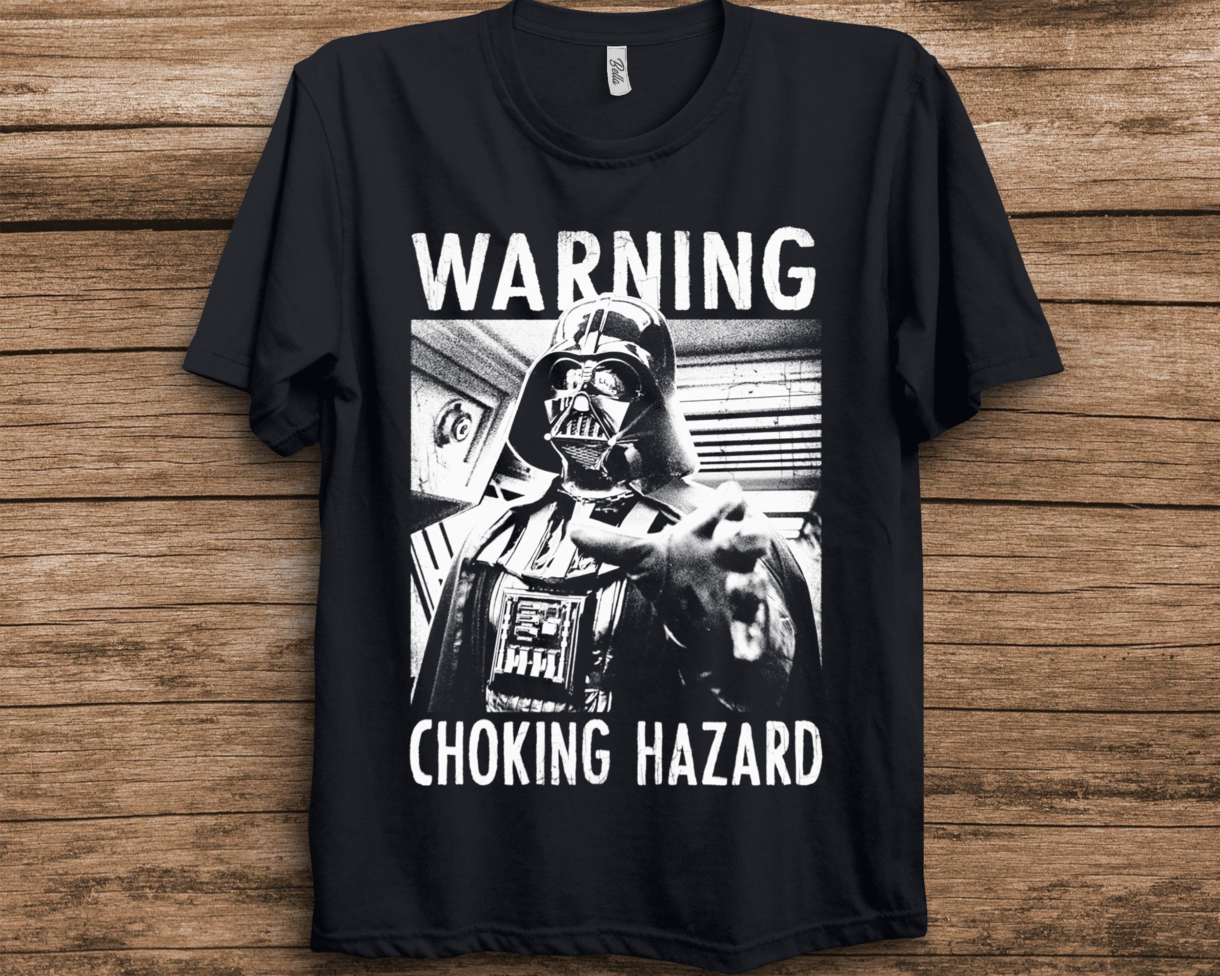 Darth Vader Choking Hazard Vintage Graphic Unisex T-Shirt Darth Vader Choking Hazard Vintage Graphic Unisex T-Shirt
