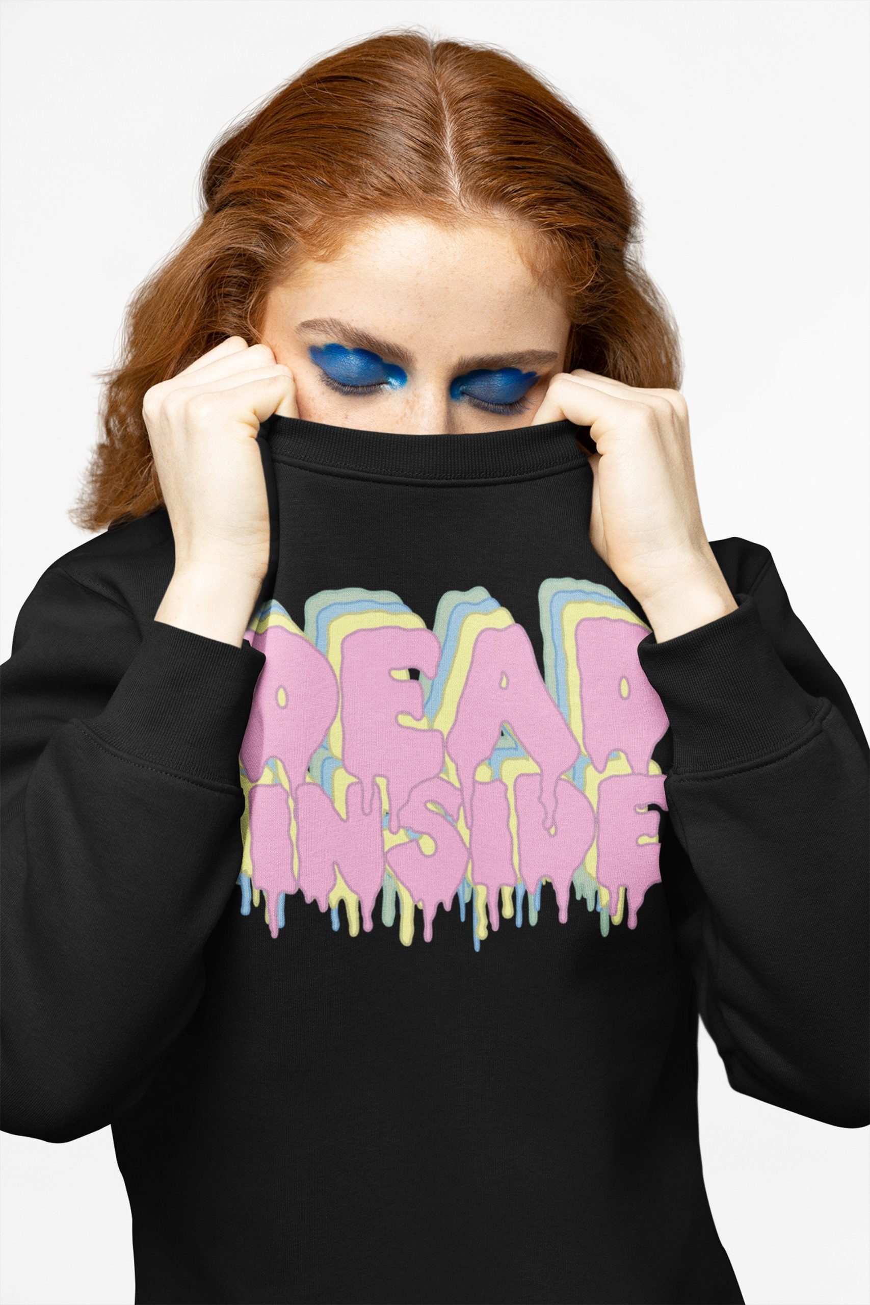 Dead Inside Pastel Goth Retro Unisex Sweatshirt Dead Inside Pastel Goth Retro Unisex Sweatshirt