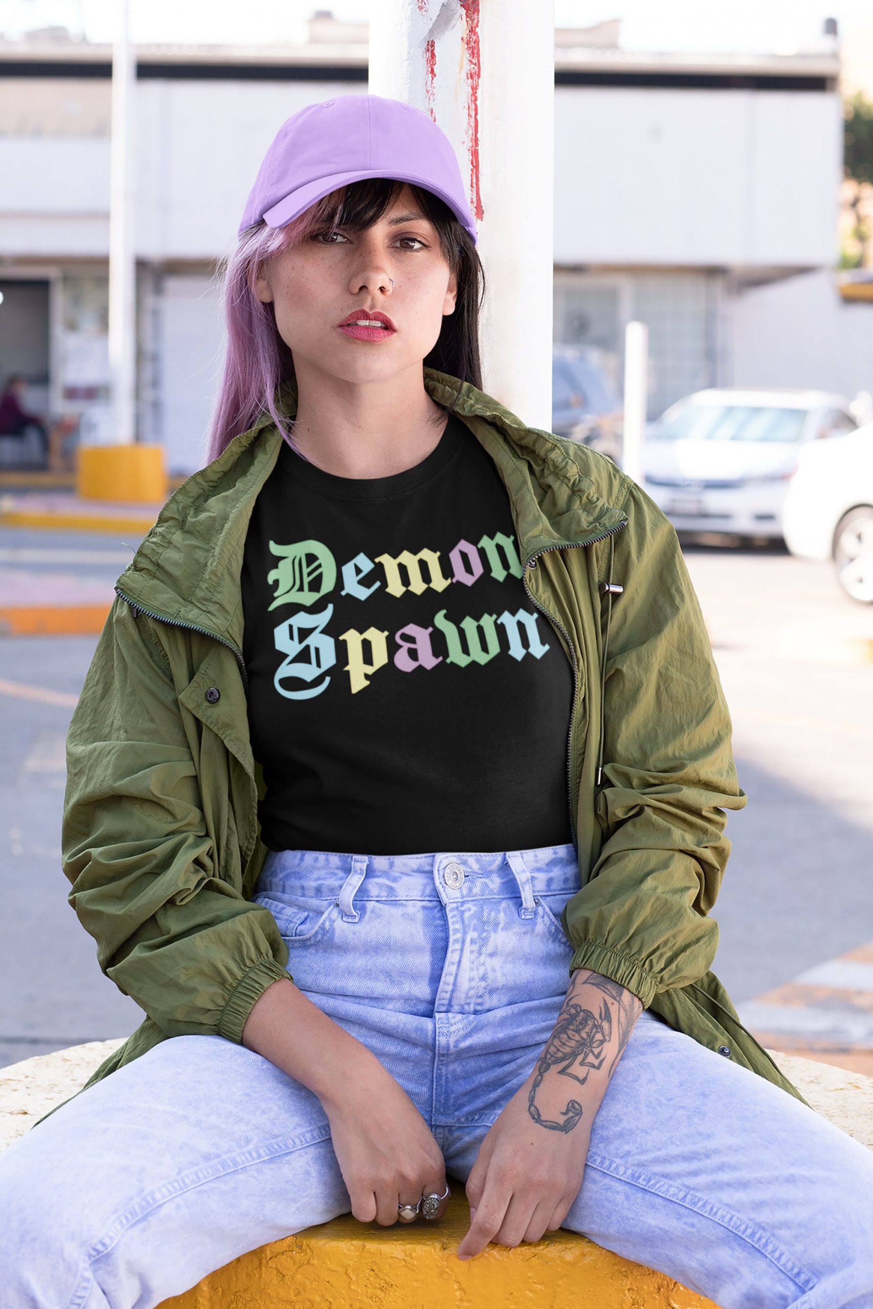 Demon Spawn Pastel Goth Unisex T-Shirt Demon Spawn Pastel Goth Unisex T-Shirt