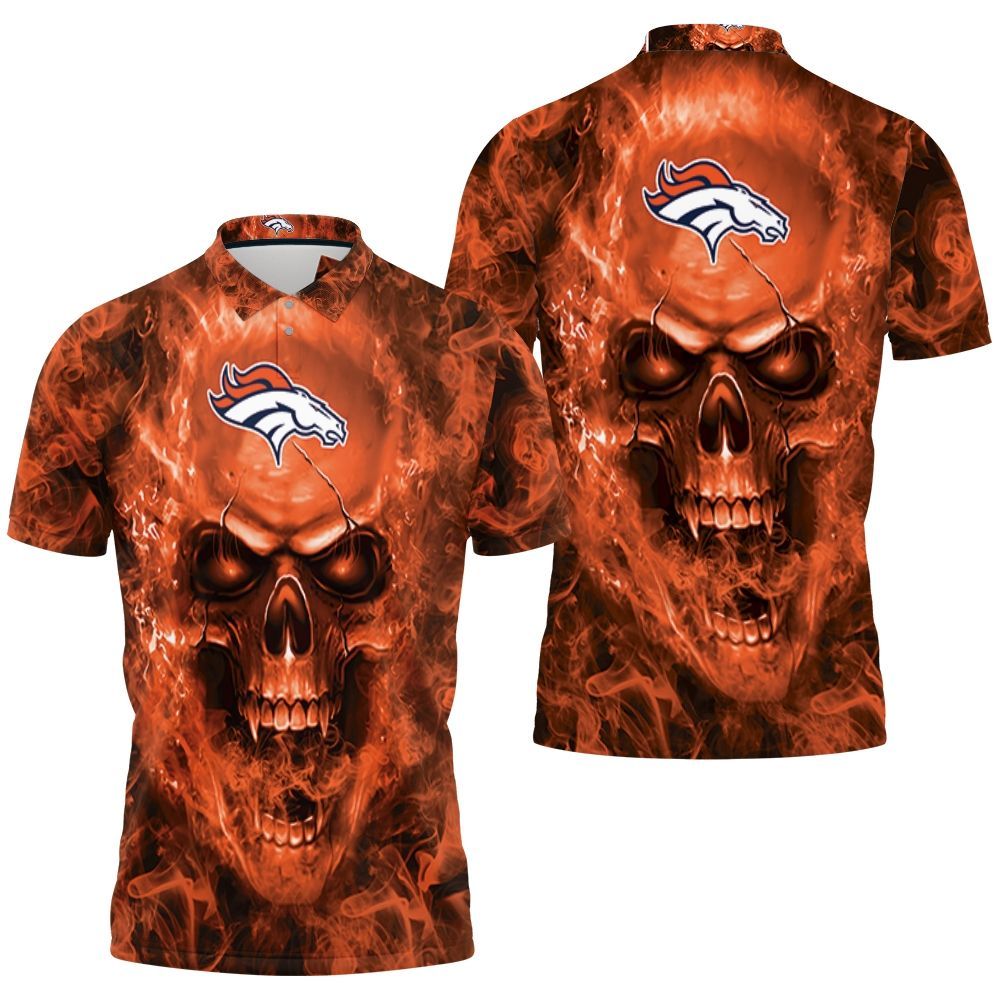 Denver Broncos Nfl Fans Skull Polo Shirt All Over Print Shirt 3d T-shirt Denver Broncos Nfl Fans Skull Polo Shirt All Over Print Shirt 3d T-shirt