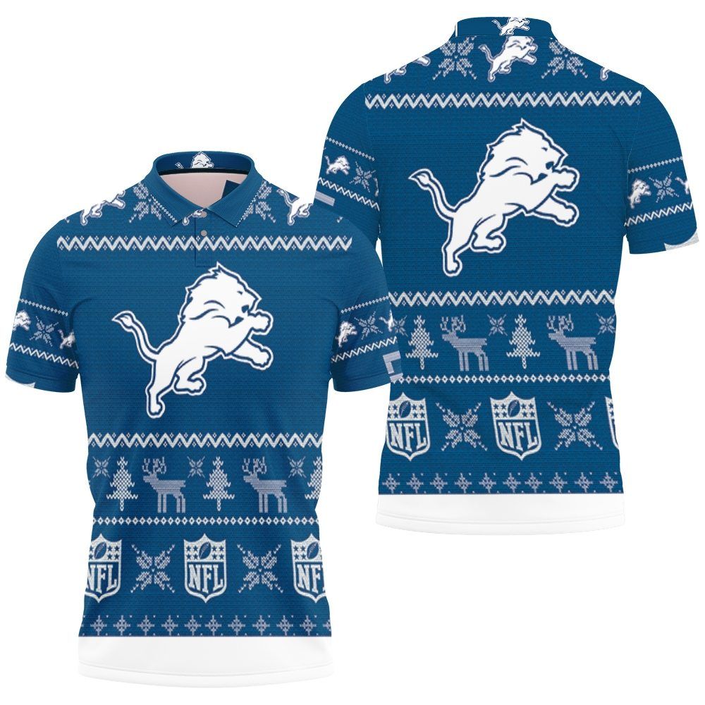 Detroit Lions Ugly Sweatshirt Christmas 3d Polo Shirt All Over Print Shirt 3d T-shirt Detroit Lions Ugly Sweatshirt Christmas 3d Polo Shirt All Over Print Shirt 3d T-shirt