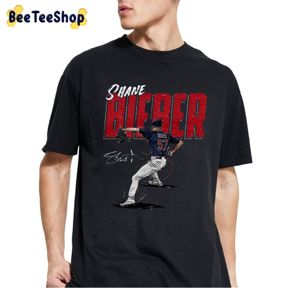 Digital Art Shane Bieber Chisel Cleveland Indians Baseball Unisex T-Shirt Digital Art Shane Bieber Chisel Cleveland Indians Baseball Unisex T-Shirt