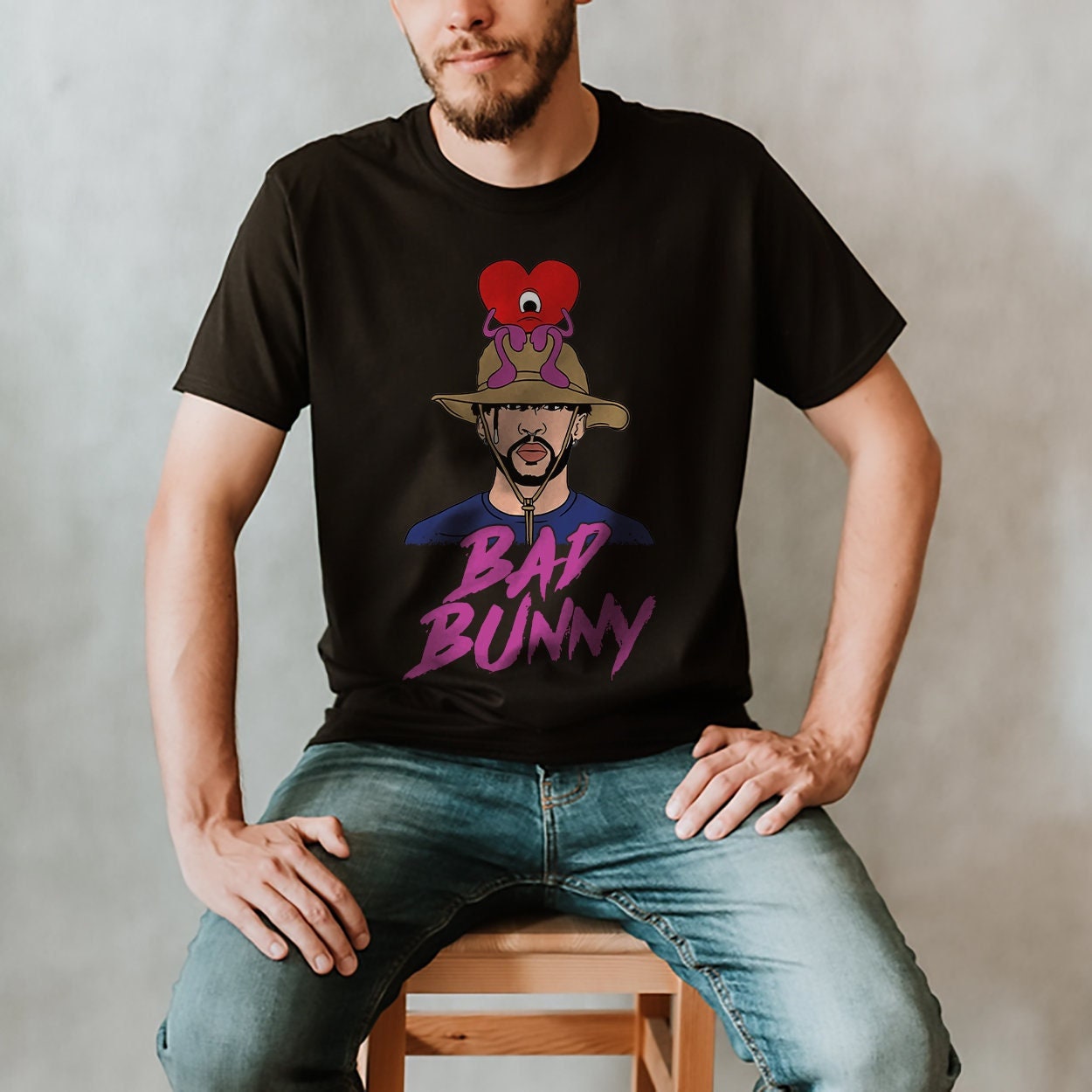 Digital Art Un Verano Sin Ti Bad Bunny Unisex T-Shirt Digital Art Un Verano Sin Ti Bad Bunny Unisex T-Shirt