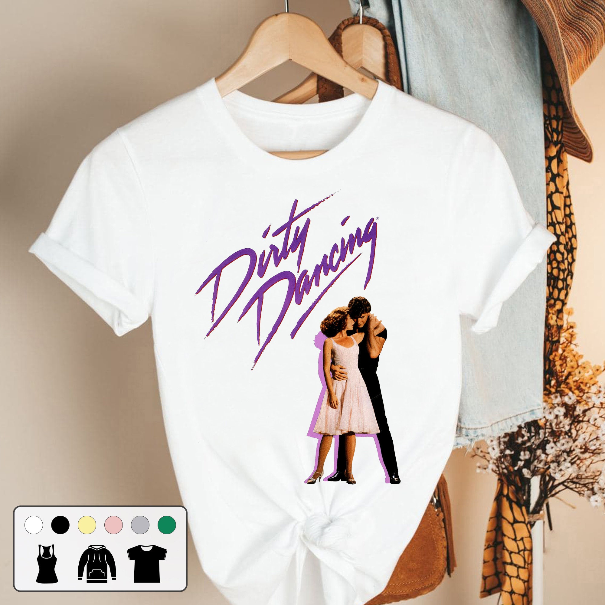 Dirty Dancing 80s Vintage Movie Unisex T-Shirt Dirty Dancing 80s Vintage Movie Unisex T-Shirt