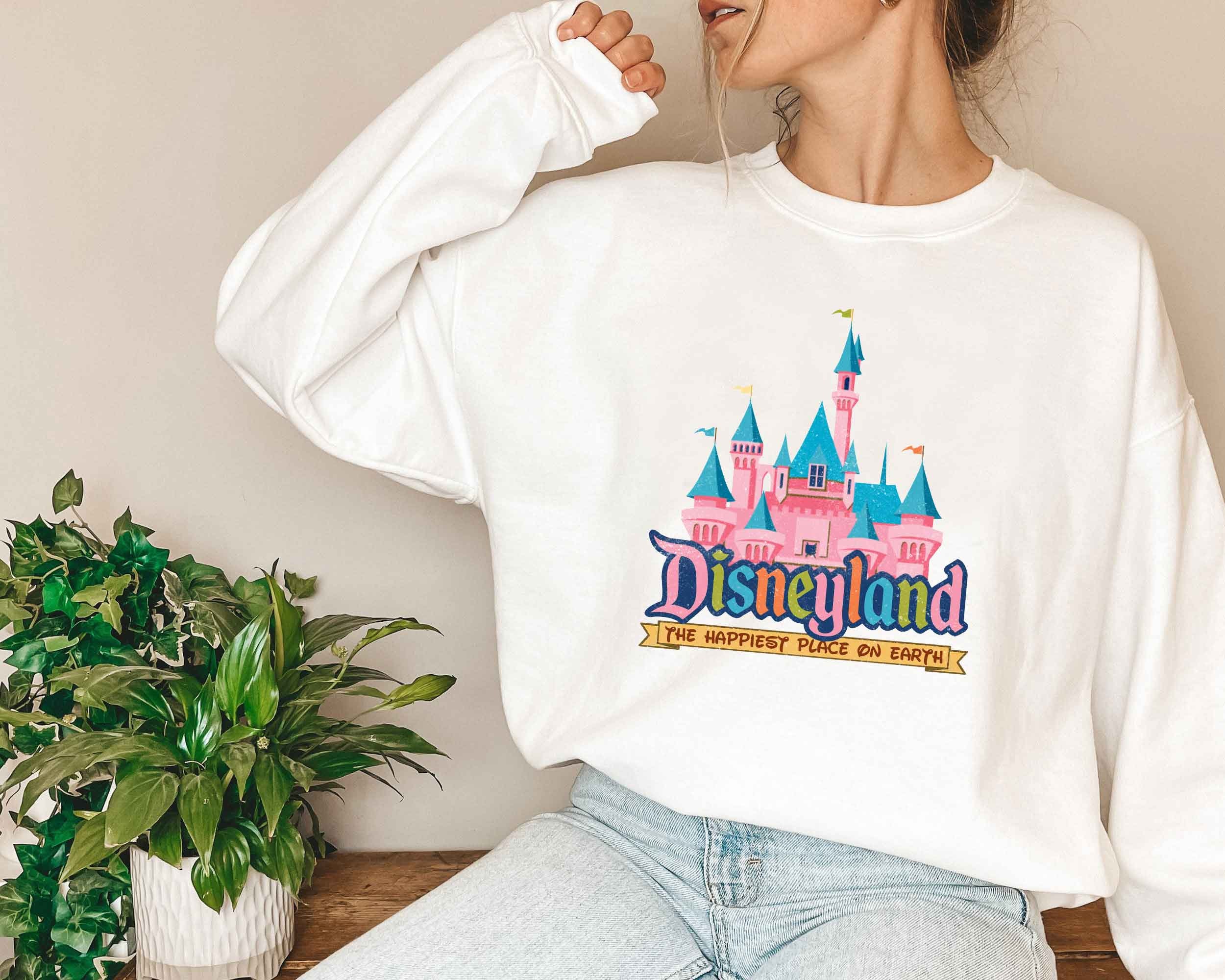 Disneyland The Happiest Place On Earth Unisex Sweatshirt Disneyland The Happiest Place On Earth Unisex Sweatshirt