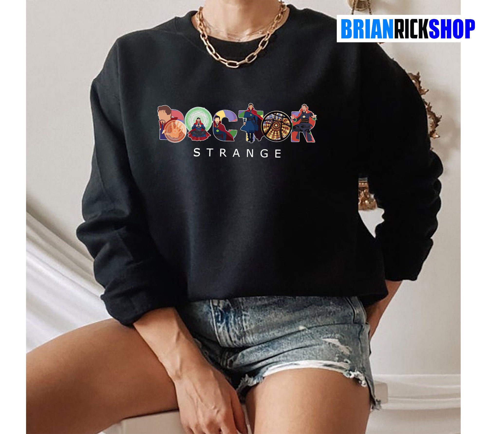 Doctor Strange Multiverse Of Madness Superhero Unisex Sweatshirt Doctor Strange Multiverse Of Madness Superhero Unisex Sweatshirt