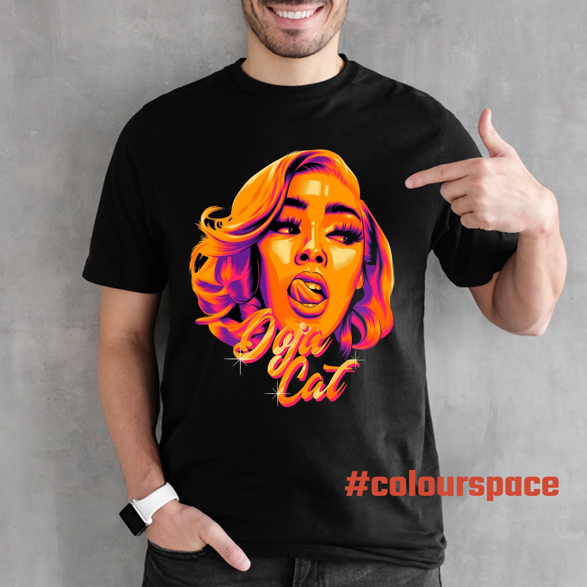 Doja Cat Vintage Retro Unisex T-Shirt Doja Cat Vintage Retro Unisex T-Shirt