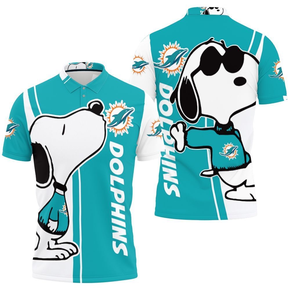 Dolphins Snoopy Lover 3d Printed Polo Shirt All Over Print Shirt 3d T-shirt Dolphins Snoopy Lover 3d Printed Polo Shirt All Over Print Shirt 3d T-shirt