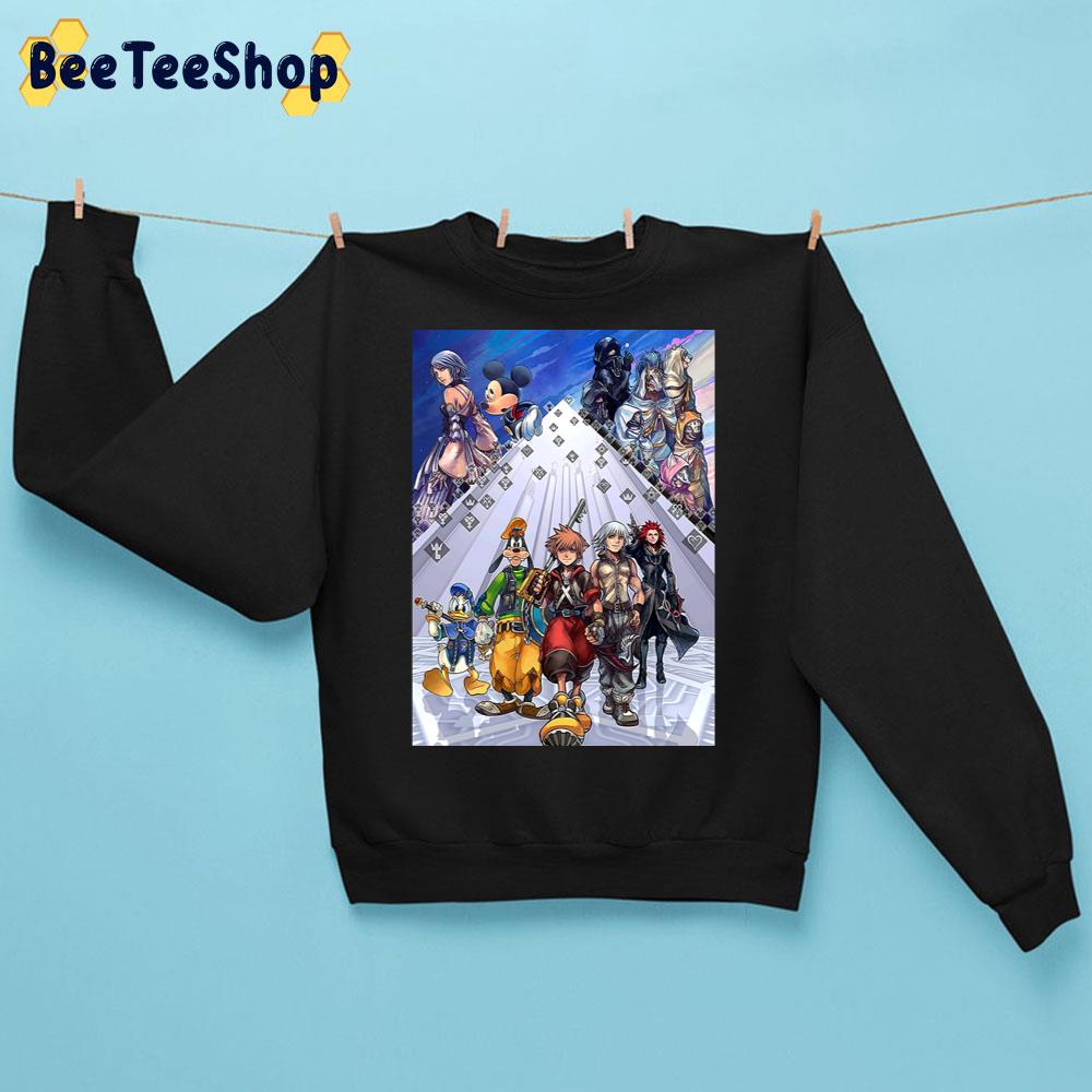 Donal Mickey Goofy Kingdom Hearts Unisex Sweatshirt Donal Mickey Goofy Kingdom Hearts Unisex Sweatshirt