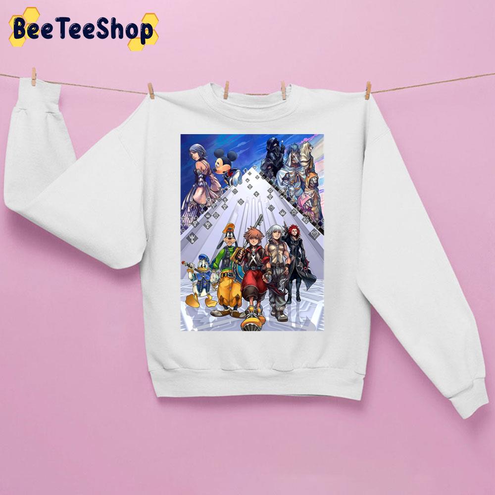 Donal Mickey Goofy Kingdom Hearts Unisex Sweatshirt Donal Mickey Goofy Kingdom Hearts Unisex Sweatshirt