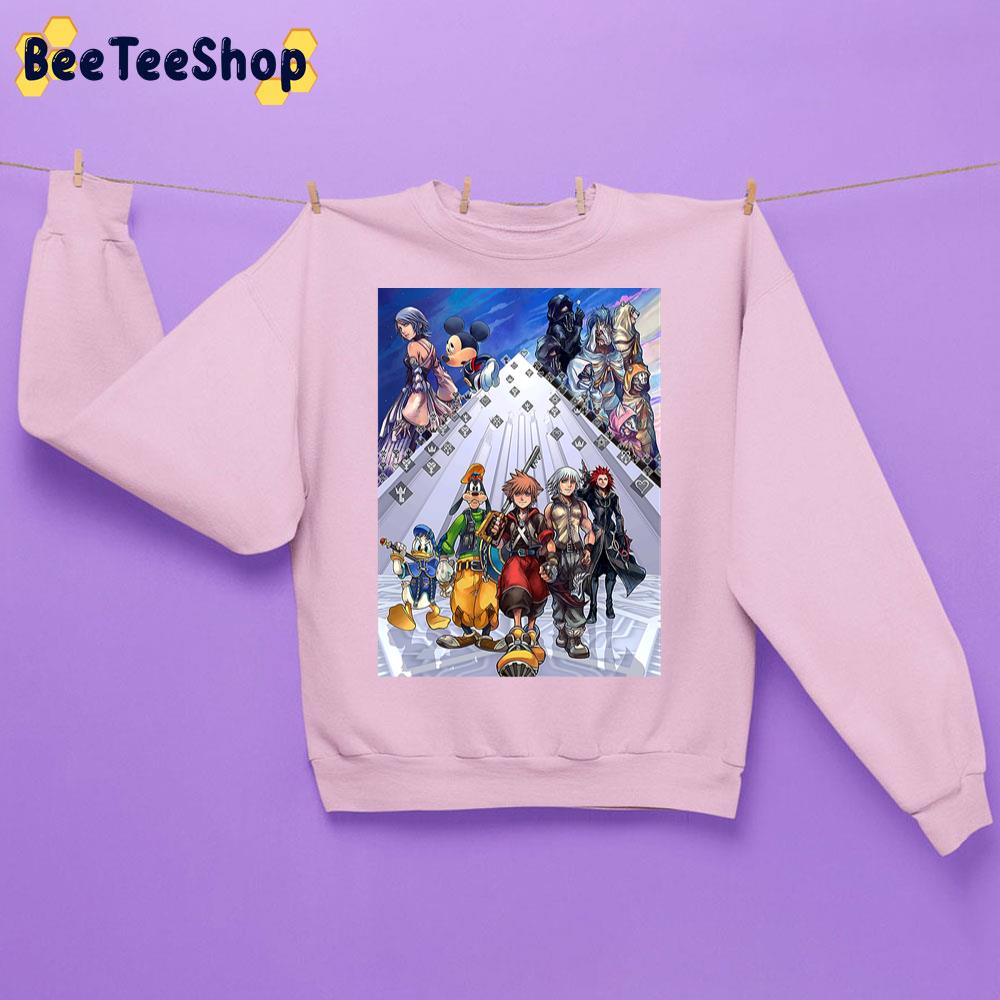 Donal Mickey Goofy Kingdom Hearts Unisex Sweatshirt Donal Mickey Goofy Kingdom Hearts Unisex Sweatshirt