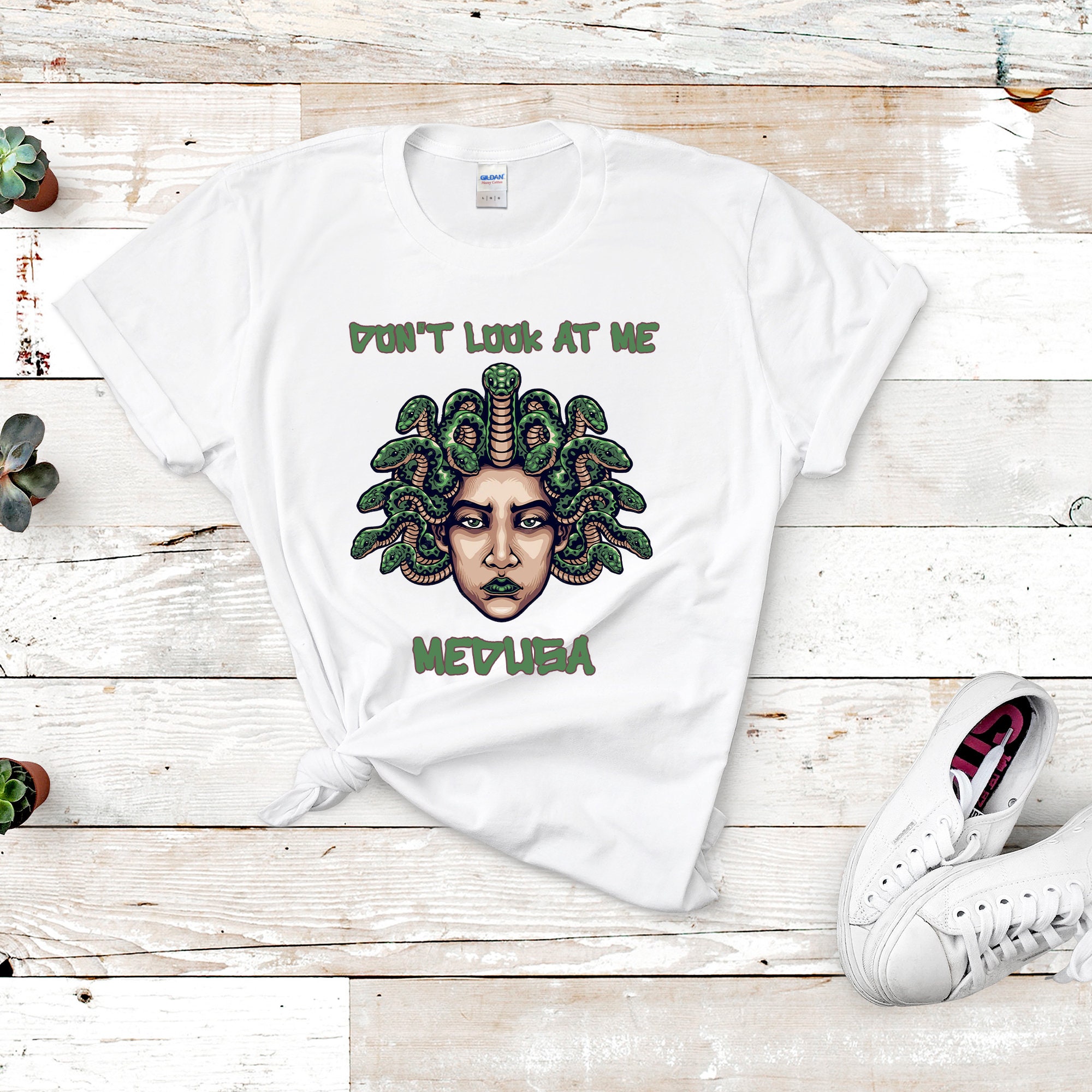 Don't Lookk At Me Medusa Unisex T-Shirt Don't Lookk At Me Medusa Unisex T-Shirt
