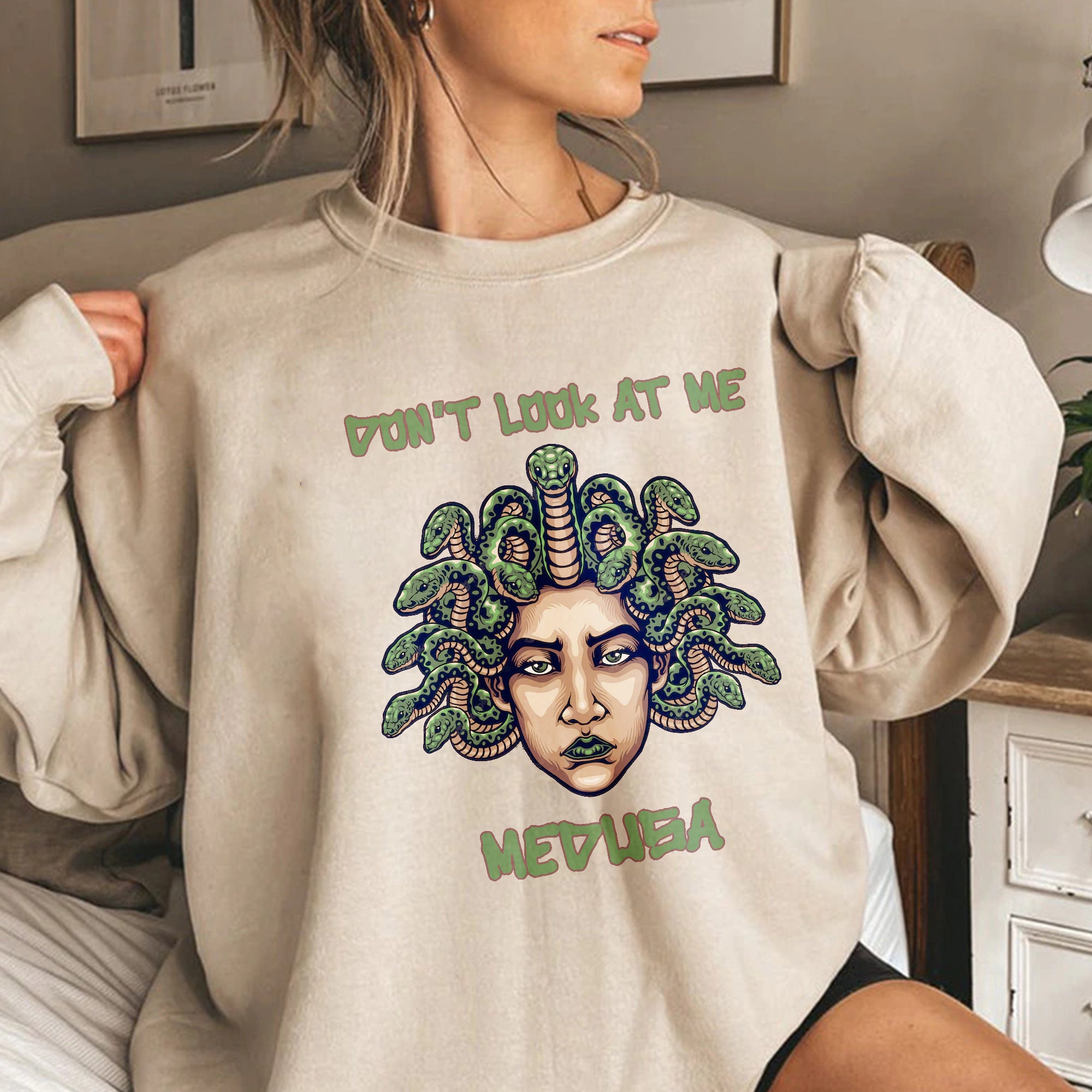 Don't Lookk At Me Medusa Unisex T-Shirt Don't Lookk At Me Medusa Unisex T-Shirt