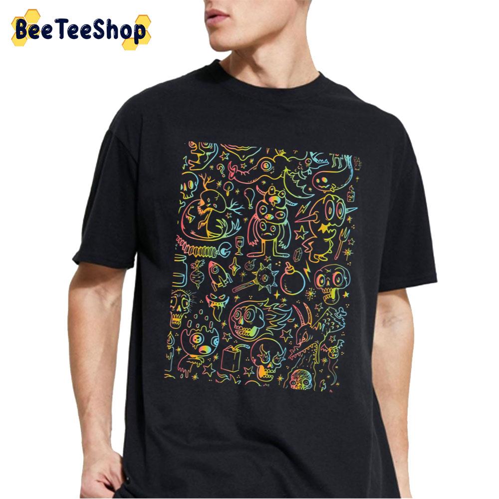 Doodle Abstract Unisex T-Shirt Doodle Abstract Unisex T-Shirt