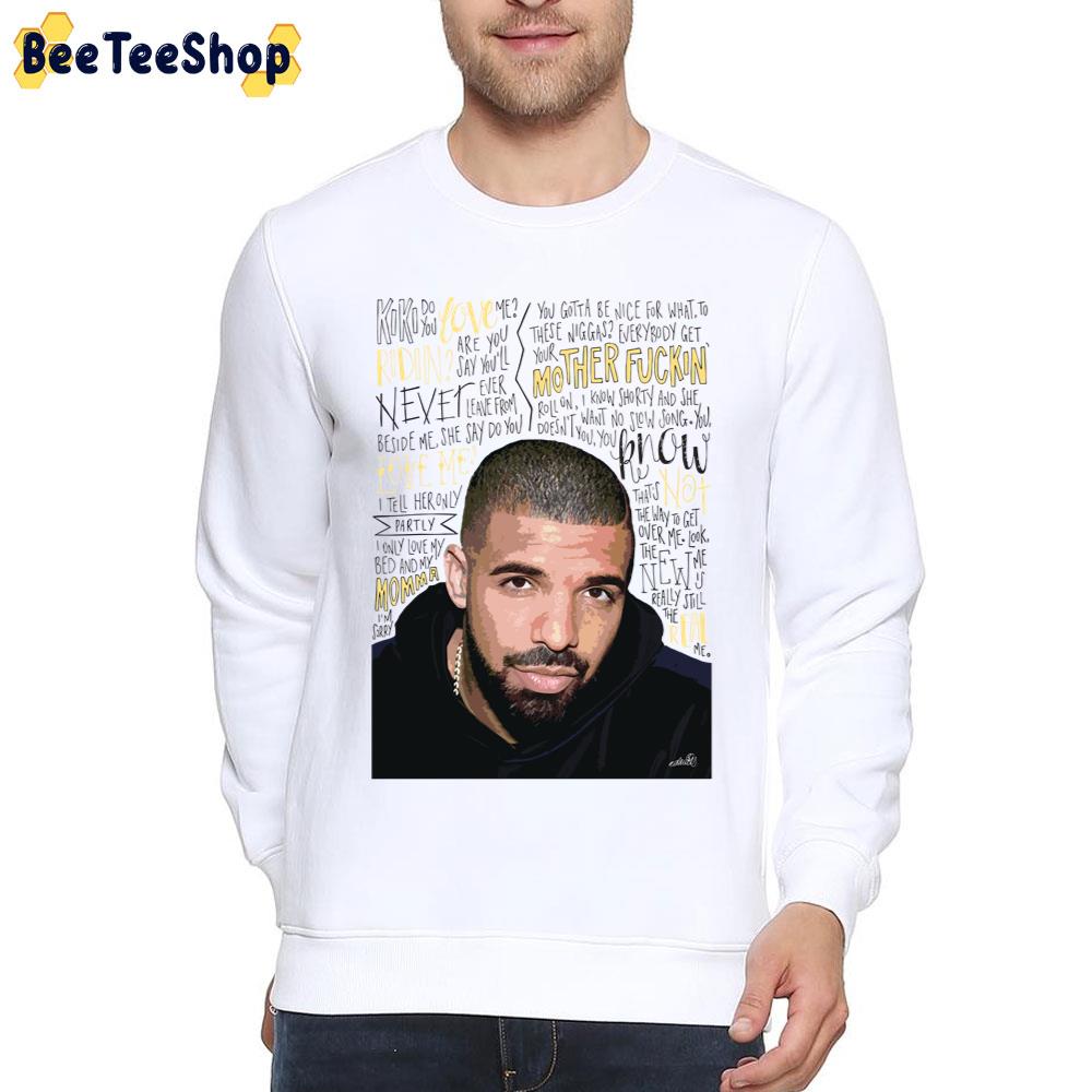 Drake Scorpion Rapper Art Text Unisex T-Shirt Drake Scorpion Rapper Art Text Unisex T-Shirt