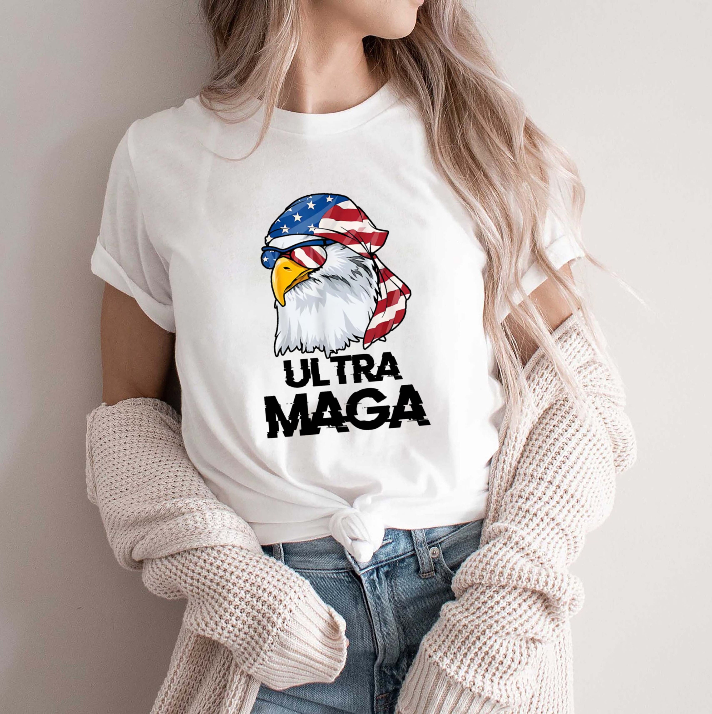 Eagle American Flag Ultra Maga King Donald Trump Anti Joe Biden Unisex Sweatshirt Eagle American Flag Ultra Maga King Donald Trump Anti Joe Biden Unisex Sweatshirt