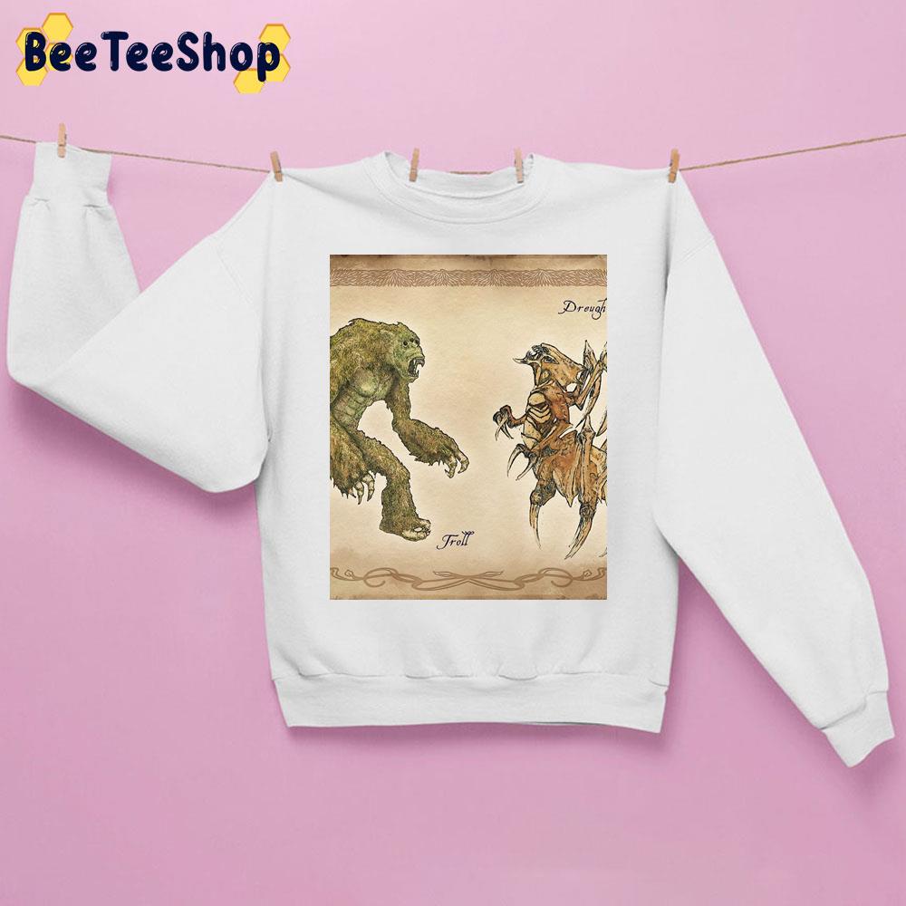 Elder Scrolls Oblivion Drough Graphic Game Unisex Sweatshirt Elder Scrolls Oblivion Drough Graphic Game Unisex Sweatshirt