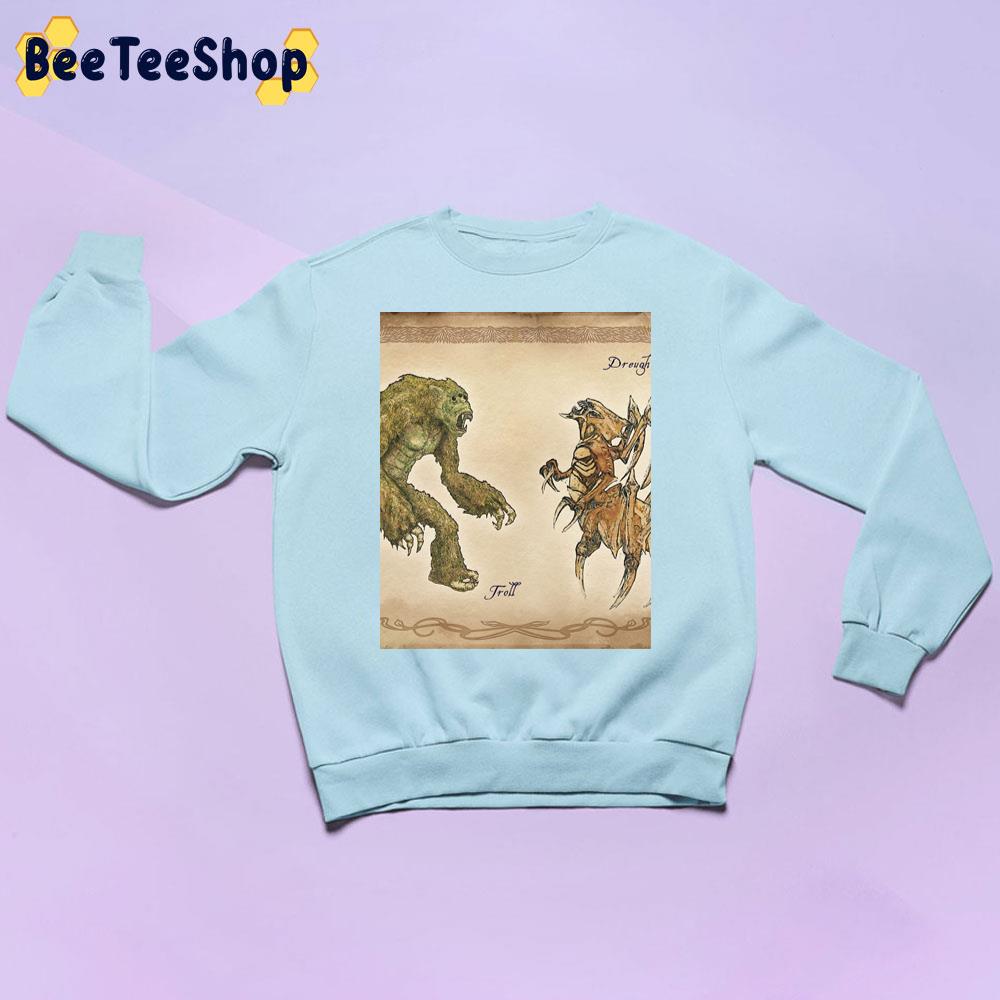 Elder Scrolls Oblivion Drough Graphic Game Unisex Sweatshirt Elder Scrolls Oblivion Drough Graphic Game Unisex Sweatshirt