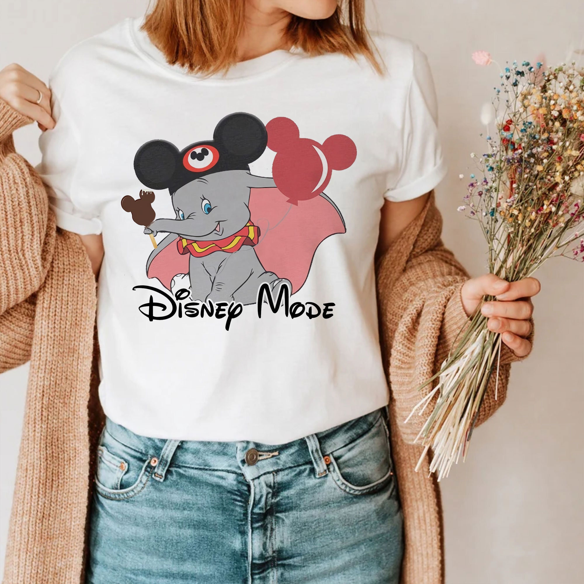 Elephant Dumbo Disney Mode Unisex T-Shirt Elephant Dumbo Disney Mode Unisex T-Shirt