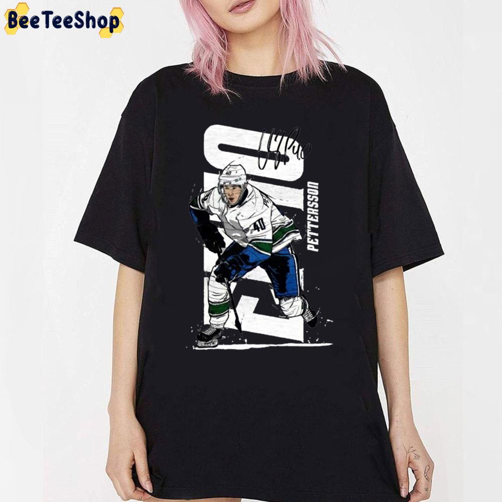 Elias Pettersson Signature Vancouver Canucks Hockey Unisex T-Shirt Elias Pettersson Signature Vancouver Canucks Hockey Unisex T-Shirt