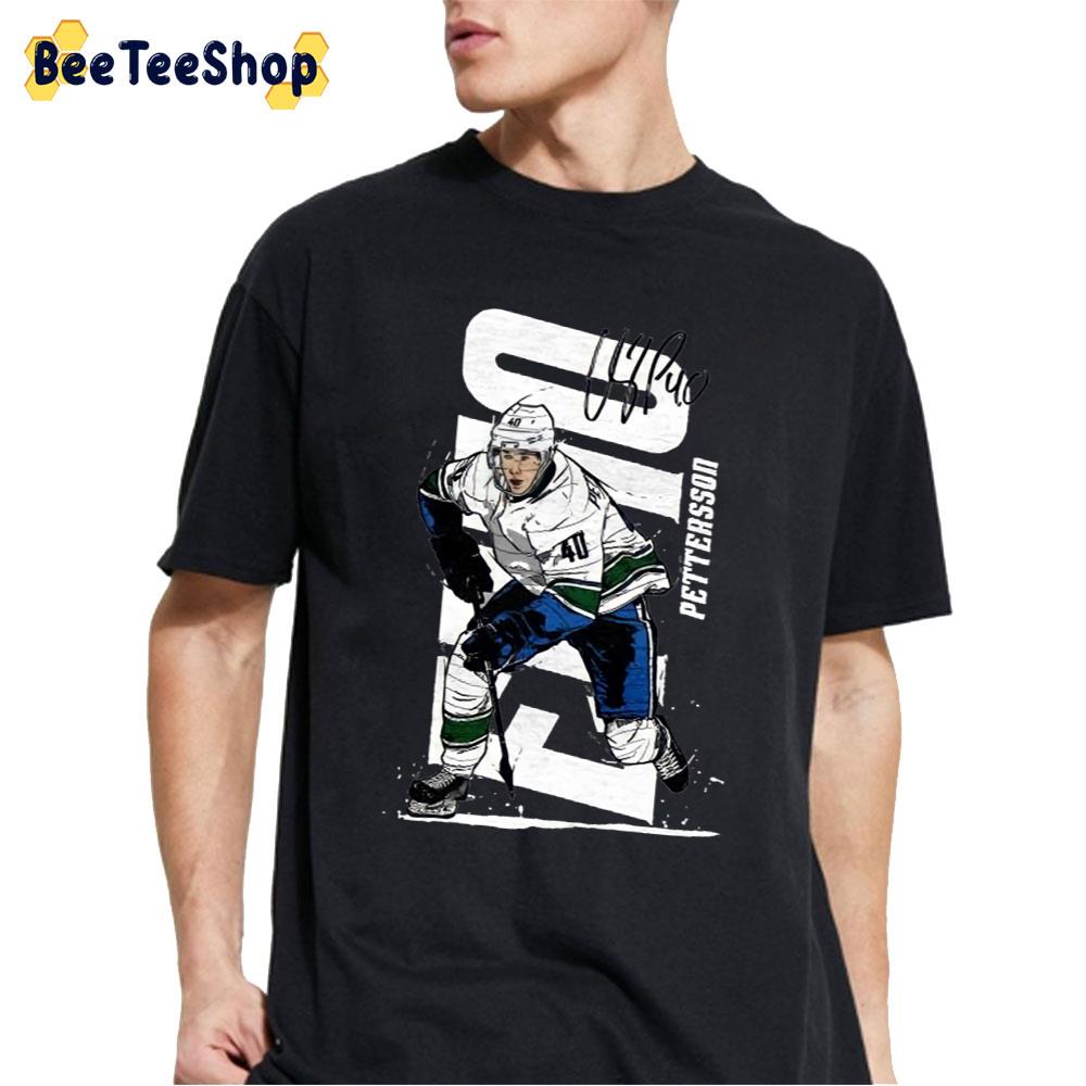 Elias Pettersson Signature Vancouver Canucks Hockey Unisex T-Shirt Elias Pettersson Signature Vancouver Canucks Hockey Unisex T-Shirt