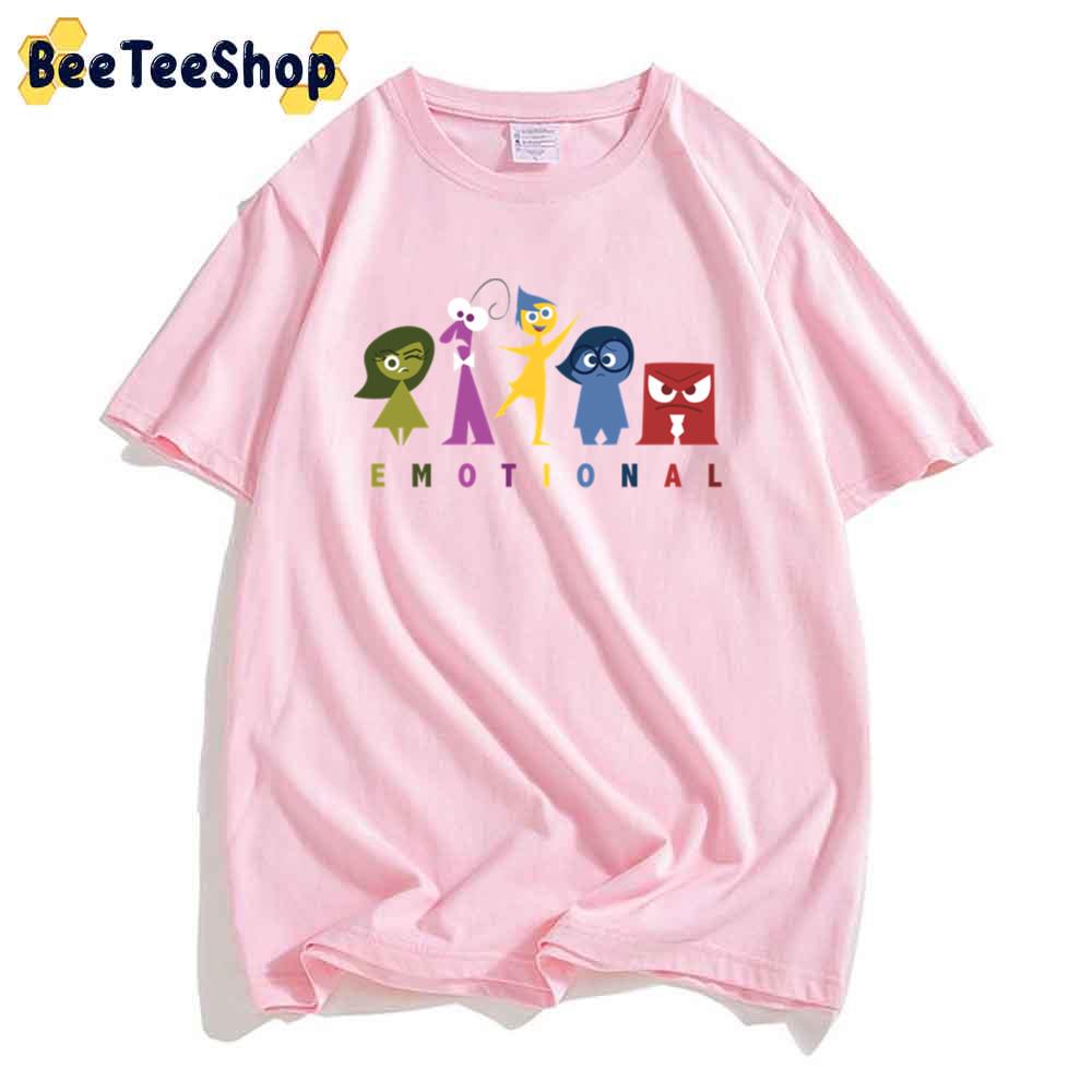 Emotional Inside Out Moive Design Unisex T-Shirt Emotional Inside Out Moive Design Unisex T-Shirt
