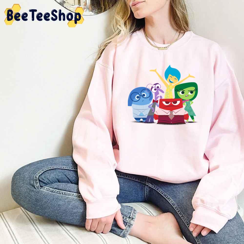 Emotions Emoji Inside Out Moive Unisex T-Shirt Emotions Emoji Inside Out Moive Unisex T-Shirt