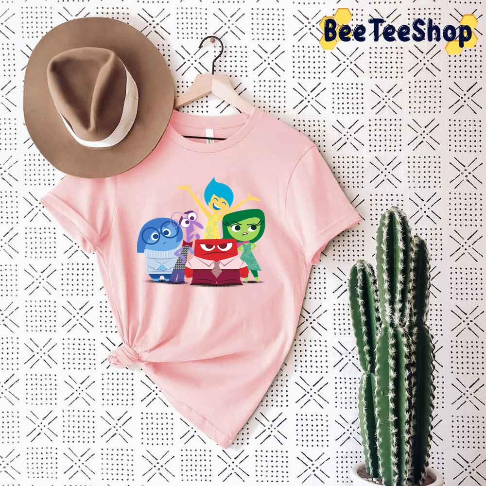 Emotions Emoji Inside Out Moive Unisex T-Shirt Emotions Emoji Inside Out Moive Unisex T-Shirt