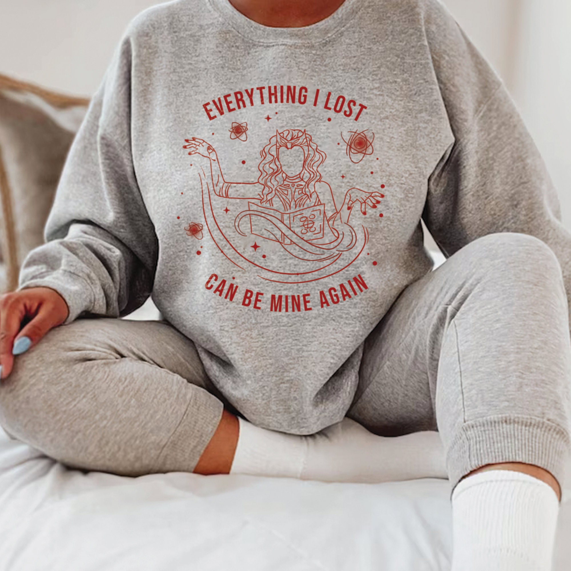 Everything I Lost Can Be Mine Again Scarlet Witch 2022 Unisex Sweatshirt Everything I Lost Can Be Mine Again Scarlet Witch 2022 Unisex Sweatshirt