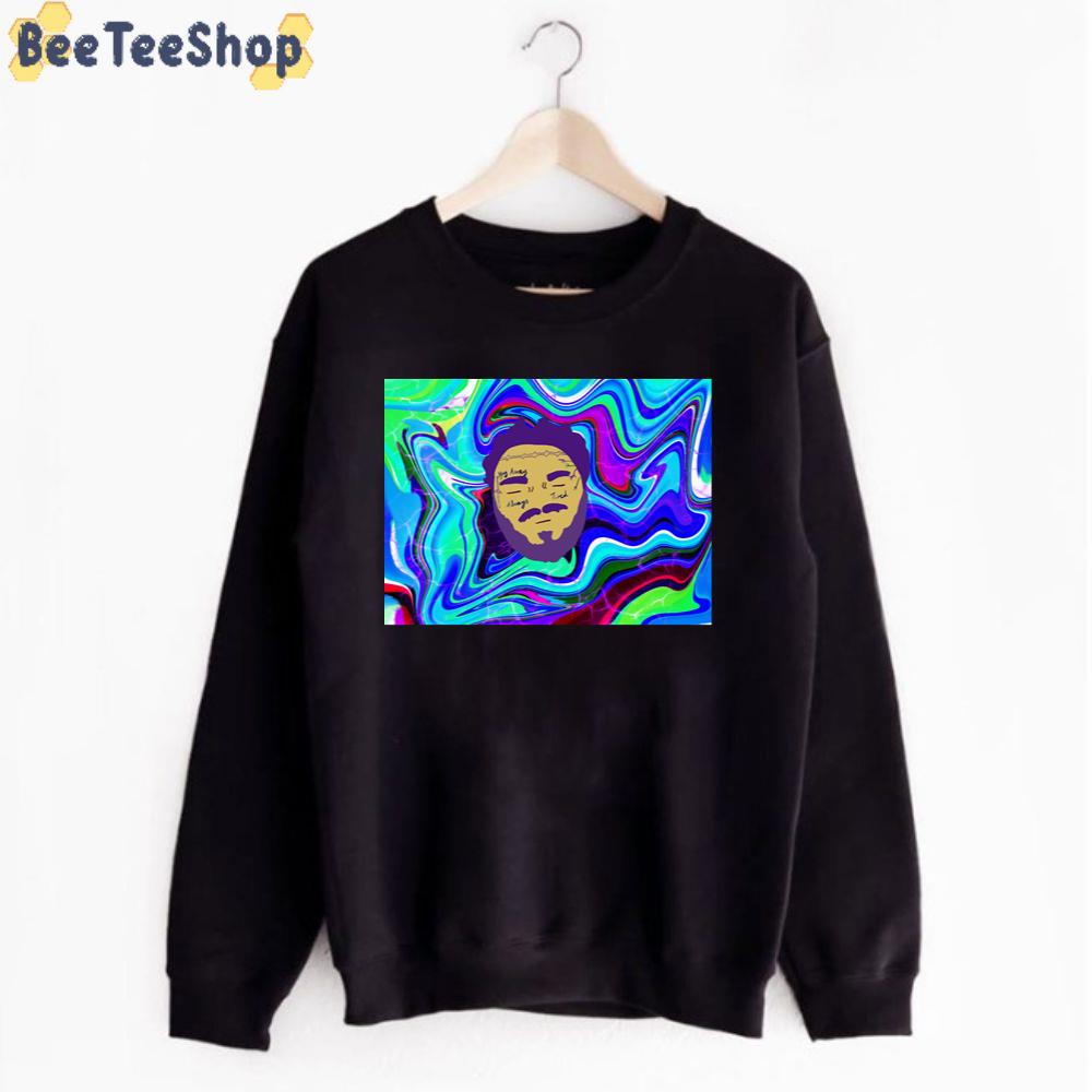Face Tie Dye Post Malone Unisex T-Shirt Face Tie Dye Post Malone Unisex T-Shirt
