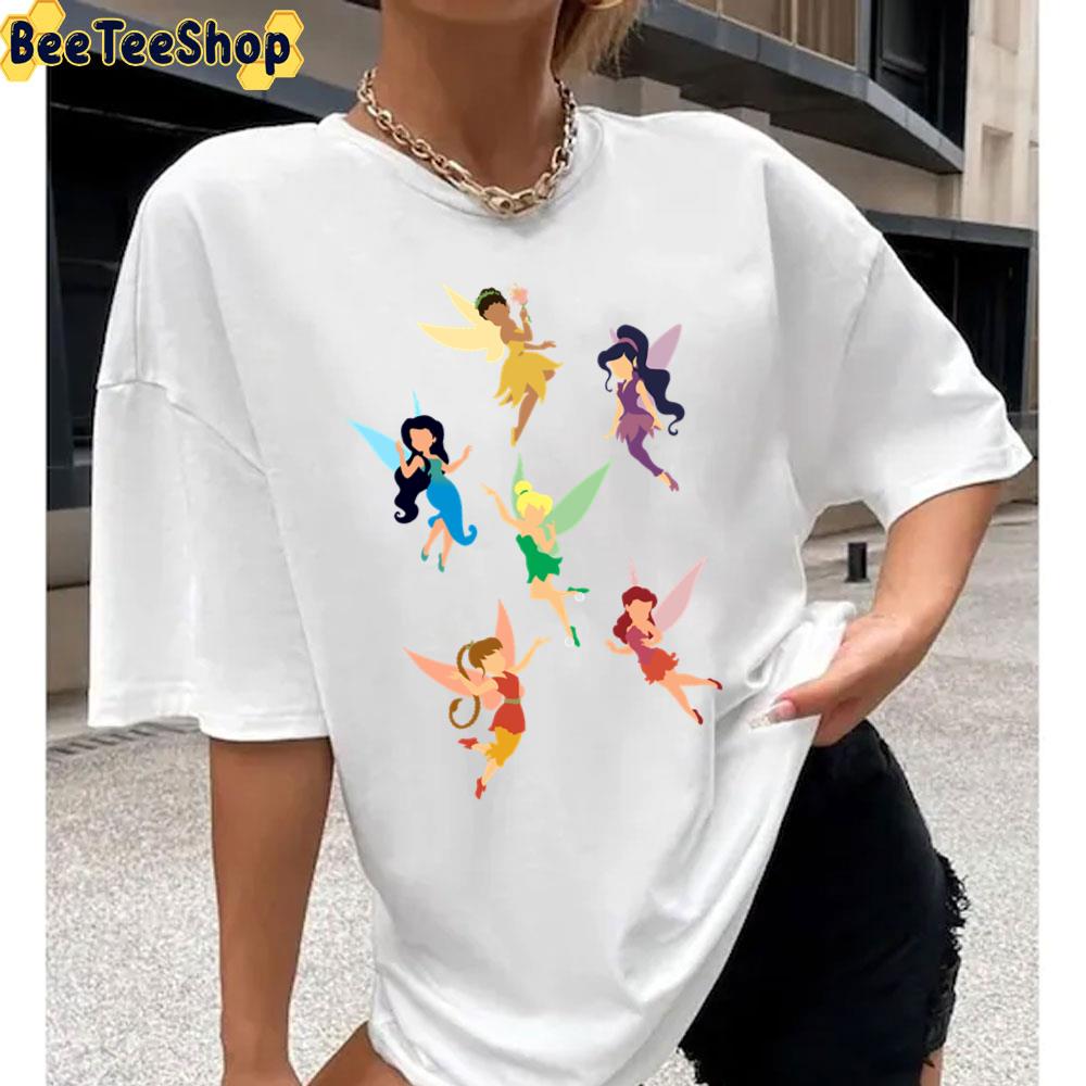 Fairies Relaxed Fit Tinker Bell Unisex T-Shirt Fairies Relaxed Fit Tinker Bell Unisex T-Shirt