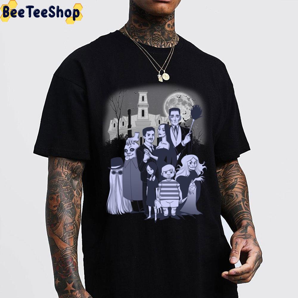 Family Portrait Wednesday Art Unisex T-Shirt Family Portrait Wednesday Art Unisex T-Shirt
