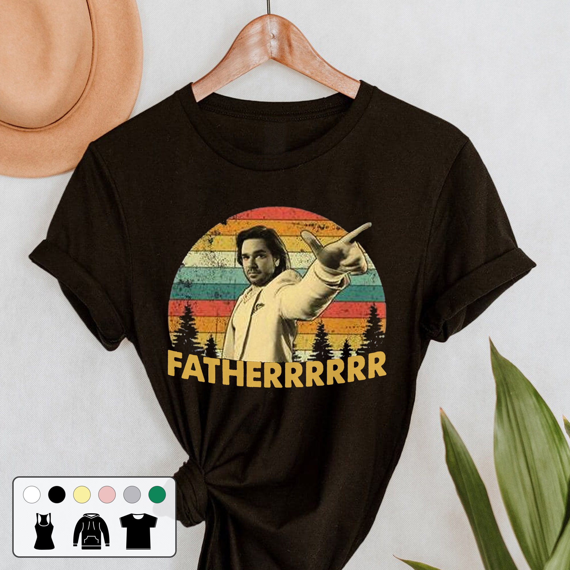Fatherr Vintage Retro Unisex T-Shirt Fatherr Vintage Retro Unisex T-Shirt