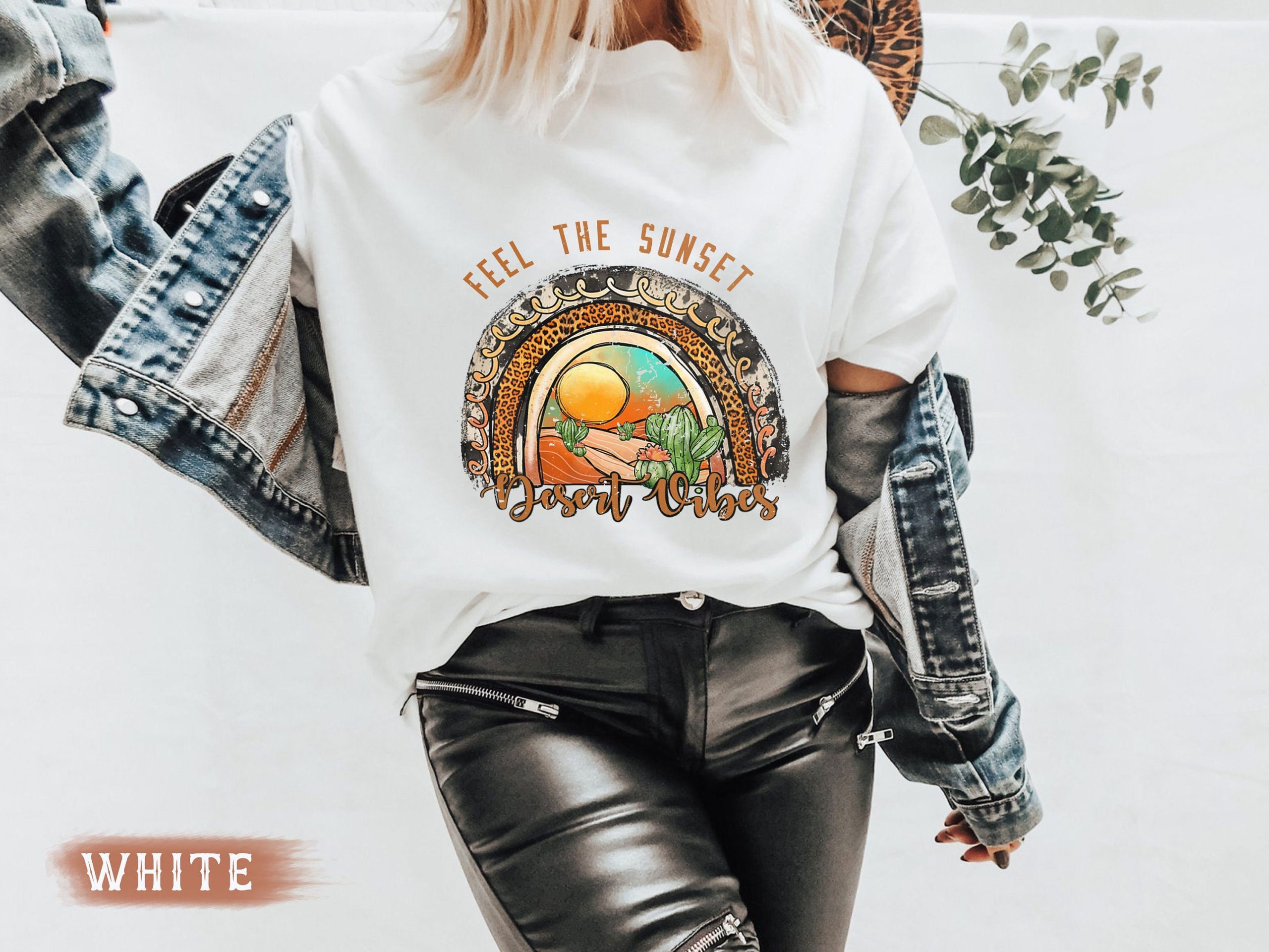 Feel The Sunset Desert Vibes Unisex Sweatshirt Feel The Sunset Desert Vibes Unisex Sweatshirt