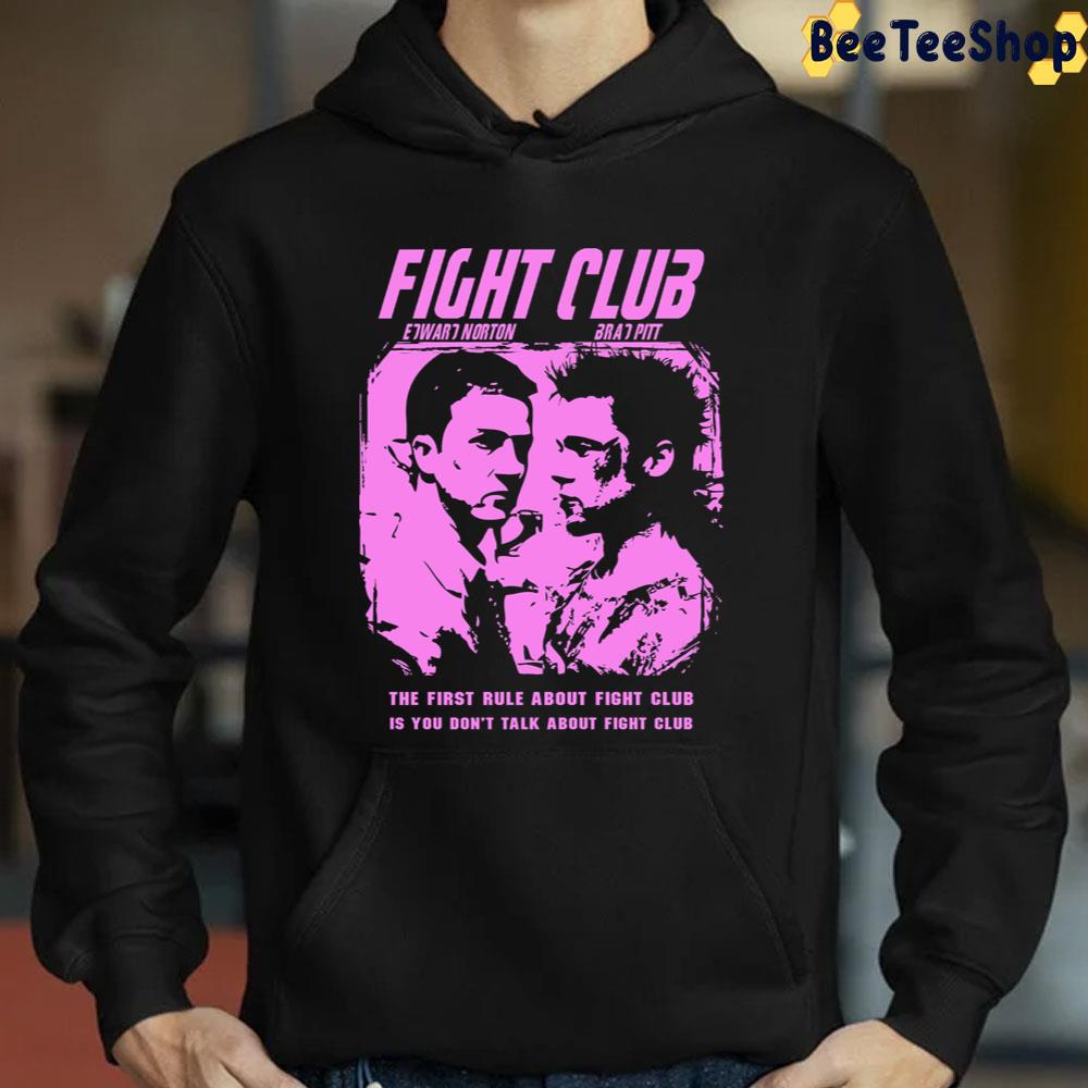 Fight Club Pink Style Brad Pitt Unisex T-Shirt Fight Club Pink Style Brad Pitt Unisex T-Shirt