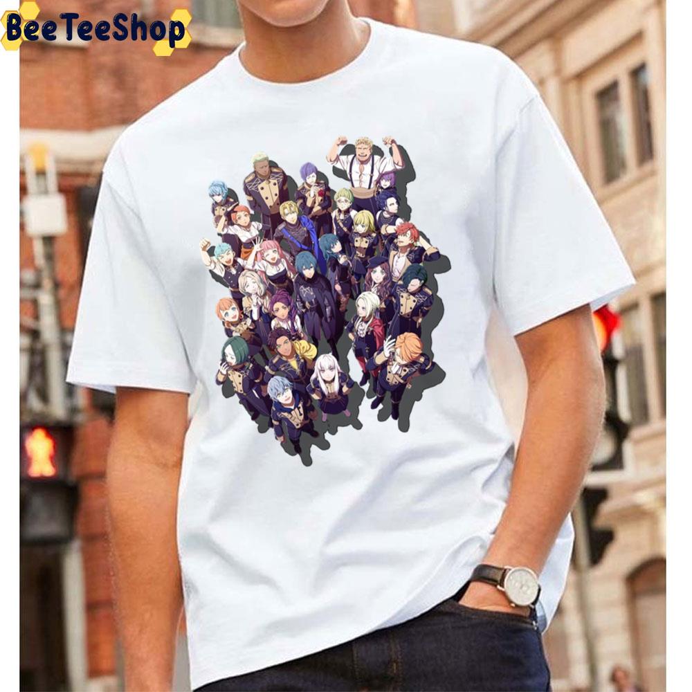 Fire Emblem Three Houses All Students Game Unisex T-Shirt Fire Emblem Three Houses All Students Game Unisex T-Shirt
