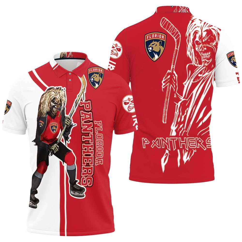 Florida Panthers And Zombie For Fans Polo Shirt All Over Print Shirt 3d T-shirt Florida Panthers And Zombie For Fans Polo Shirt All Over Print Shirt 3d T-shirt
