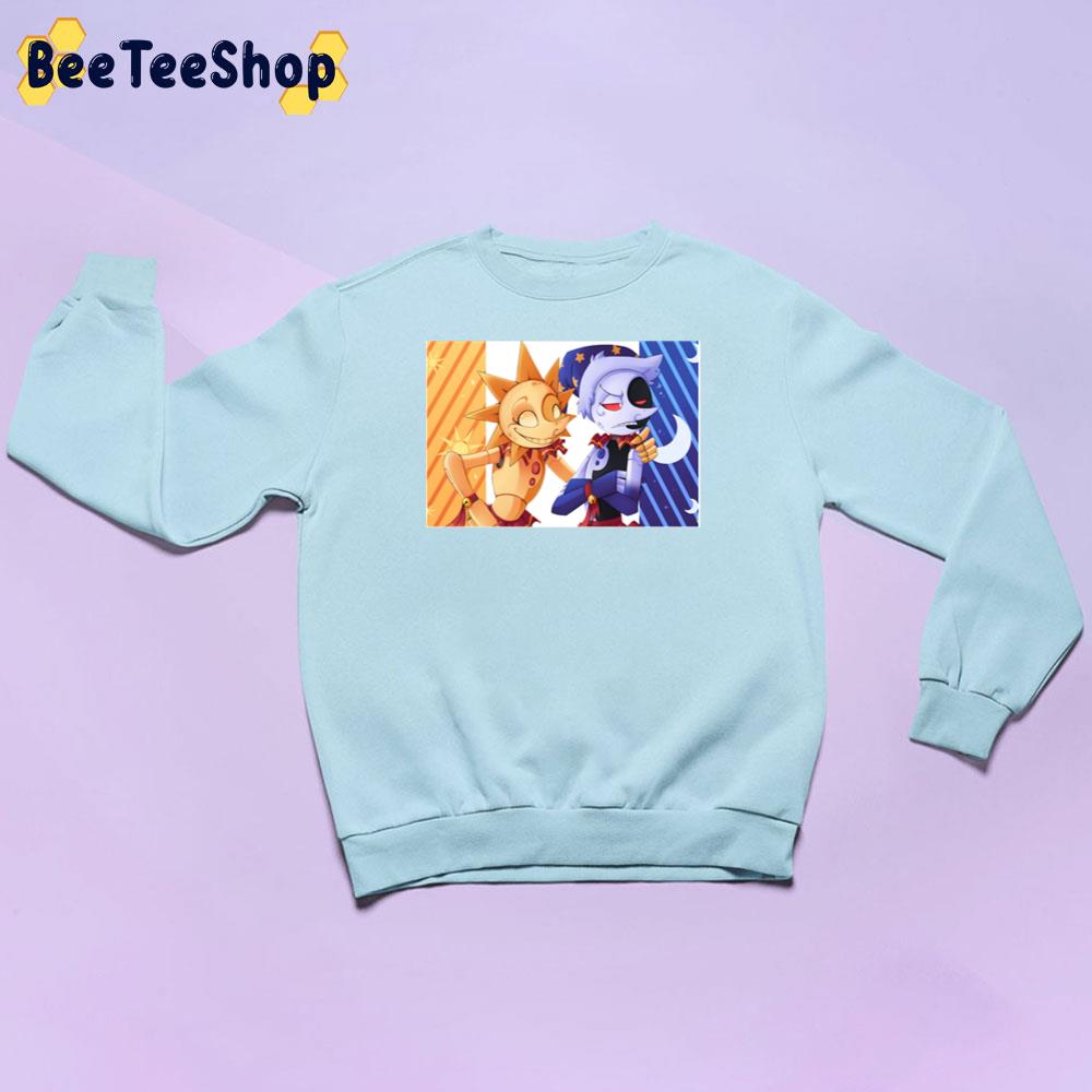 Fnaf Sundrop And Moondrop Unisex Sweatshirt Fnaf Sundrop And Moondrop Unisex Sweatshirt