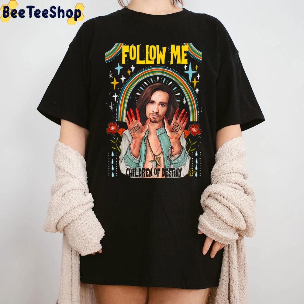 Follow Me Children Of Destiny Klaus Hargreeves The Umbrella Academy Season 3 Movie Unisex T-Shirt Follow Me Children Of Destiny Klaus Hargreeves The Umbrella Academy Season 3 Movie Unisex T-Shirt