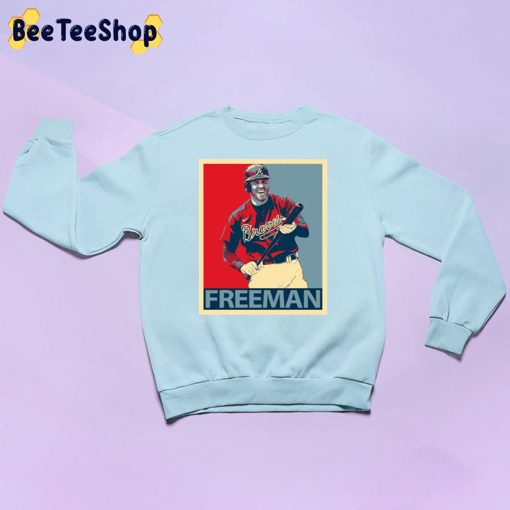 Freddie Freeman Retro Design Baseball Unisex Sweatshirt Freddie Freeman Retro Design Baseball Unisex Sweatshirt