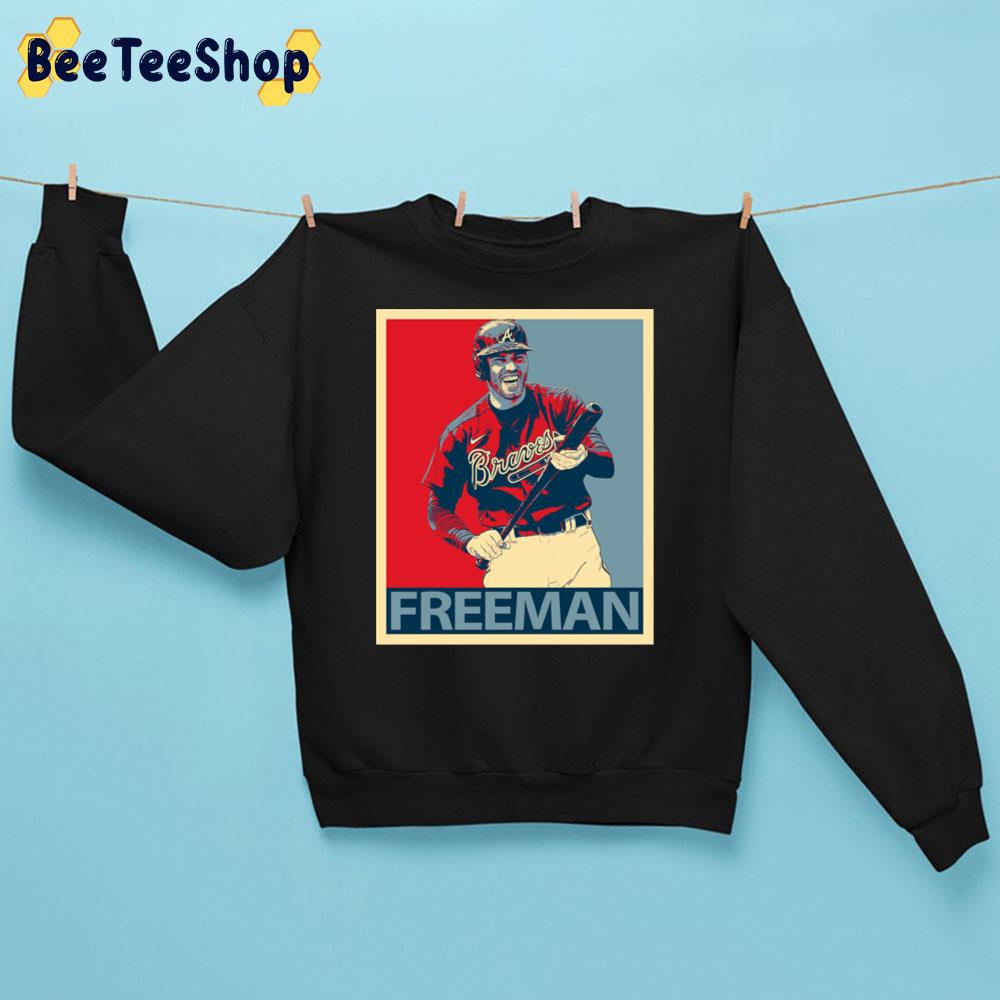 Freddie Freeman Retro Design Baseball Unisex Sweatshirt Freddie Freeman Retro Design Baseball Unisex Sweatshirt