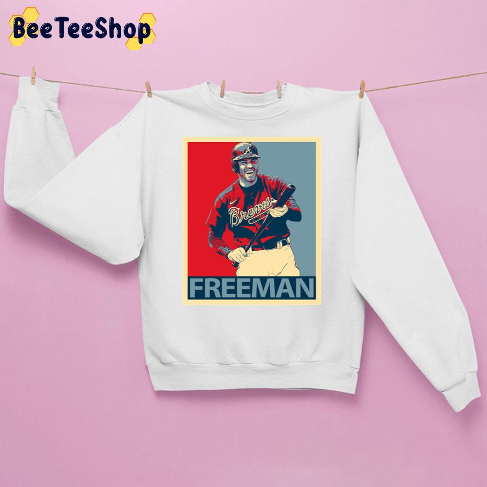 Freddie Freeman Retro Design Baseball Unisex Sweatshirt Freddie Freeman Retro Design Baseball Unisex Sweatshirt