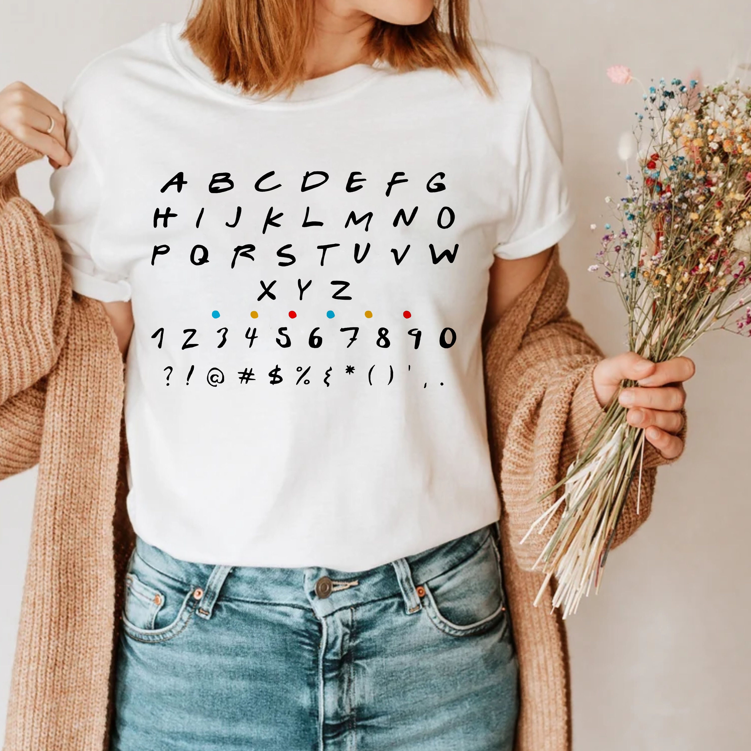 Friend Font Unisex T-Shirt Friend Font Unisex T-Shirt