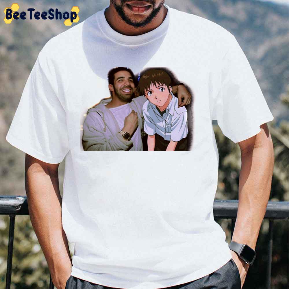 Funny Drake Evangelion Rapper Unisex T-Shirt Funny Drake Evangelion Rapper Unisex T-Shirt