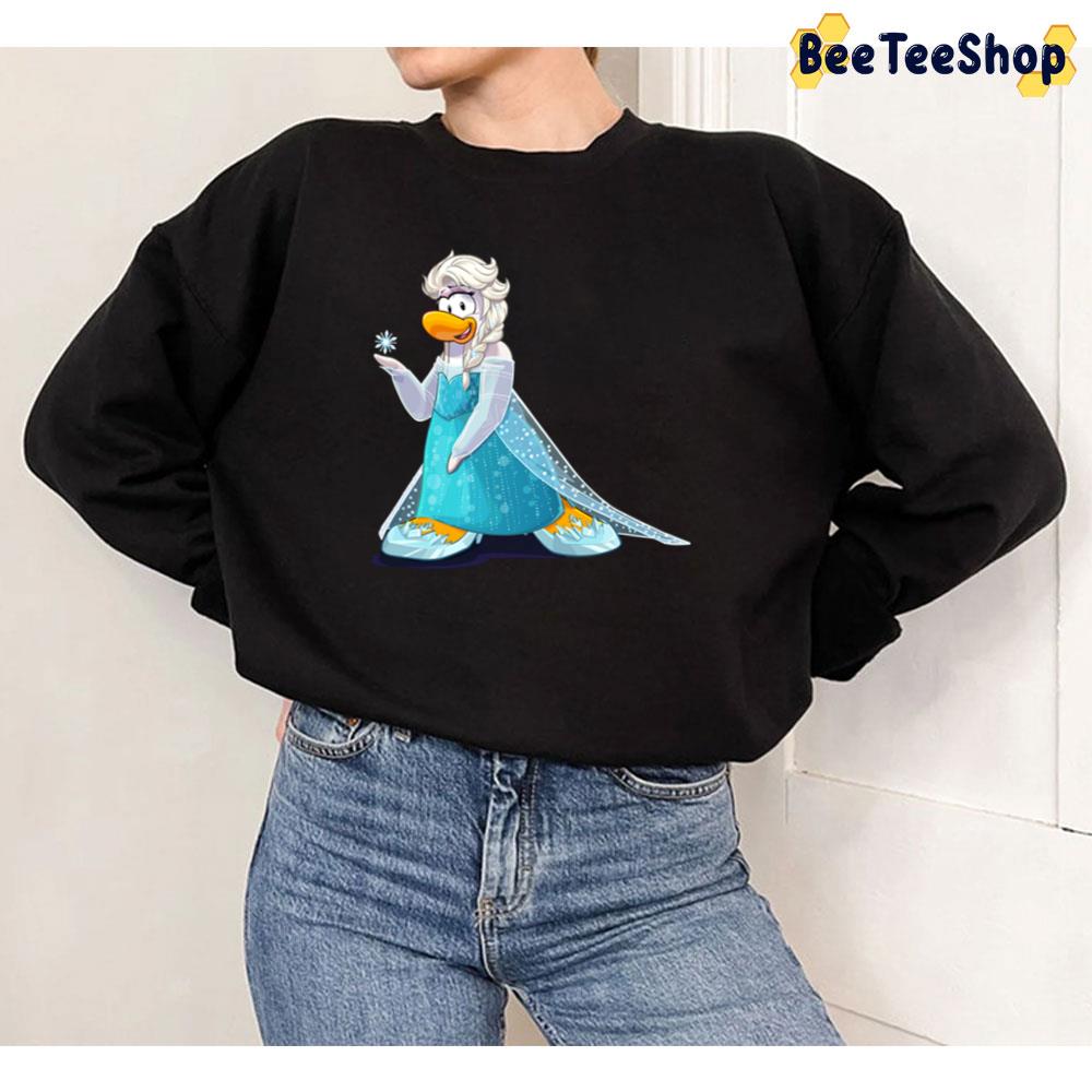 Funny Ducksa Elsa Frozen Unisex T-Shirt Funny Ducksa Elsa Frozen Unisex T-Shirt