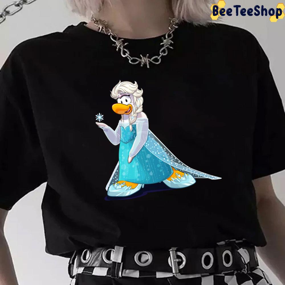 Funny Ducksa Elsa Frozen Unisex T-Shirt Funny Ducksa Elsa Frozen Unisex T-Shirt
