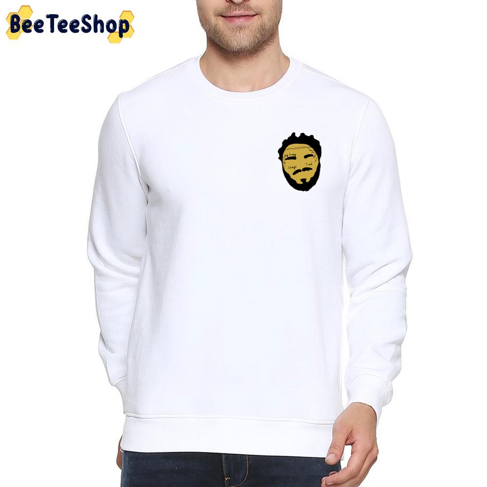 Funny Face Post Malone Unisex T-Shirt Funny Face Post Malone Unisex T-Shirt