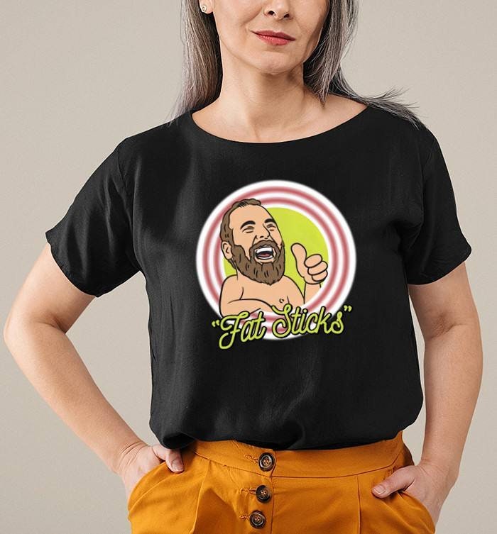 Funny Fat Sticks Graphic Unisex T-Shirt Funny Fat Sticks Graphic Unisex T-Shirt
