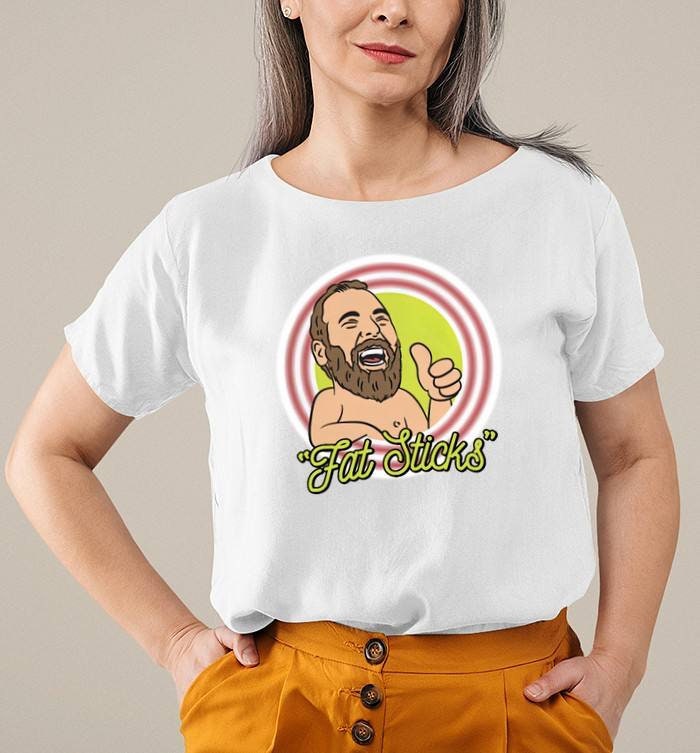 Funny Fat Sticks Graphic Unisex T-Shirt Funny Fat Sticks Graphic Unisex T-Shirt